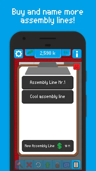 Assembly Line (Ассемблей Лайн) [МОД: Все открыто, Дополнительные деньги и Меню MOD] Screenshot 5