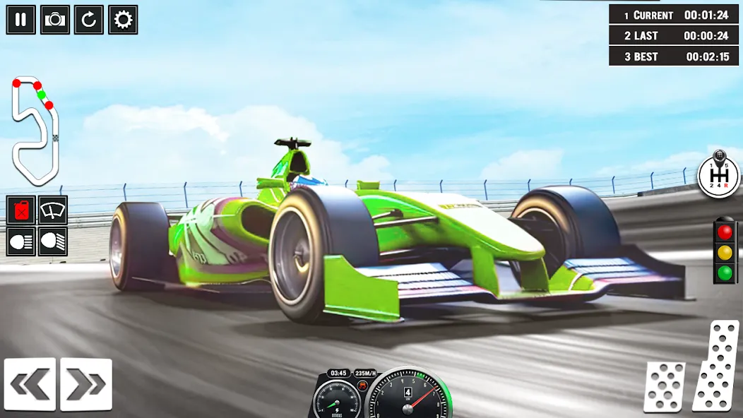Formula Racing Car Racing Game [МОД: Деньги, Монеты и Меню MOD] Screenshot 5