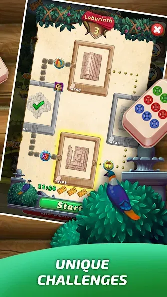 Mahjong Village [МОД: Деньги, Монеты и Меню MOD] Screenshot 3