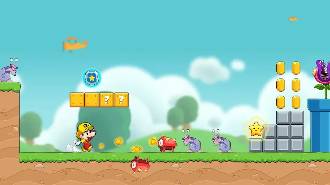 Bean's World Super: Run Games [МОД: Много денег, Монет и Все открыто] Screenshot 2