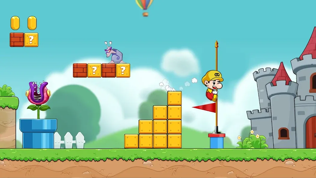 Bean's World Super: Run Games [МОД: Много денег, Монет и Все открыто] Screenshot 3
