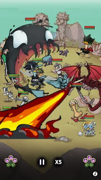 Merge Duck 2: Idle RPG (Мердж Дак 2) [МОД: Все открыто, Дополнительные деньги и Меню MOD] Screenshot 5