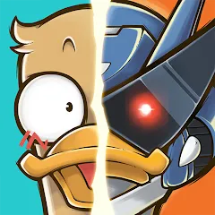 Скачать Merge Duck 2: Idle RPG (Мердж Дак 2) [МОД: Все открыто, Дополнительные деньги и Меню MOD] | Взлом Merge Duck 2: Idle RPG на Андроид