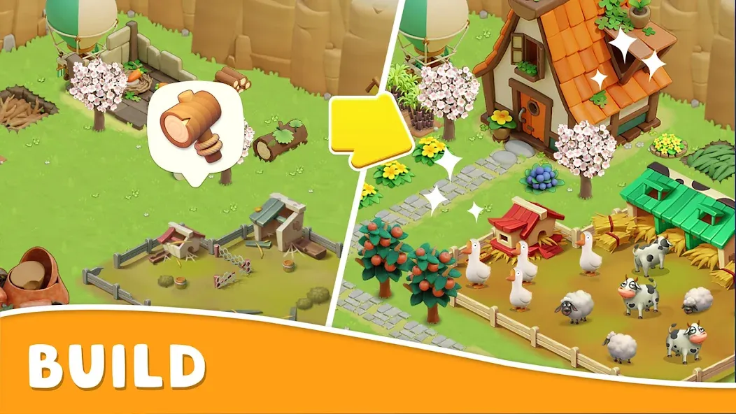 Coco Valley: Farm Adventure (Коко Валли) [МОД: Деньги, Монеты и Меню MOD] Screenshot 4