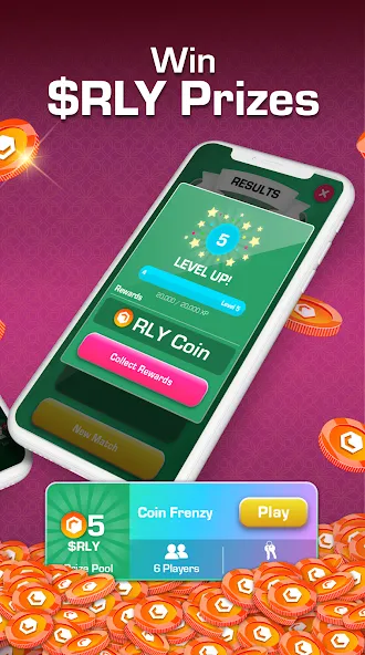 Carrom Blitz: Win Rewards (Карром Блиц) [МОД: Меню, Бесконечные монеты и Открытые уровни] Screenshot 5