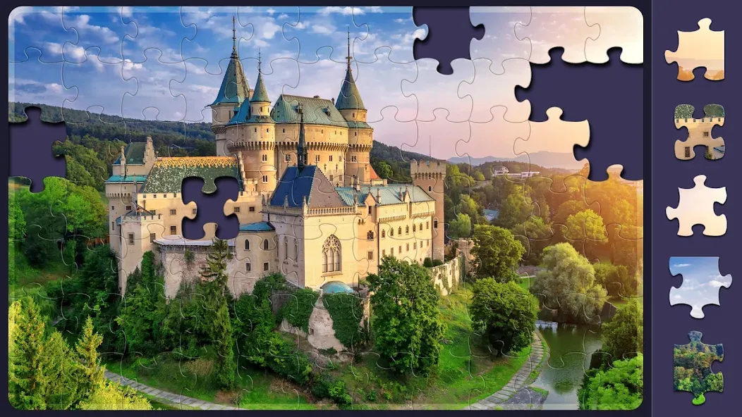 Relax Jigsaw Puzzles [МОД: Много монет, Открытые уровни и Мега MOD] Screenshot 1