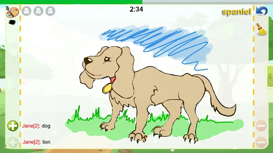 Draw and Guess Online [МОД: Меню, Бесконечные монеты и Открытые уровни] Screenshot 2