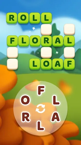 Word Spells: Word Puzzle Game [МОД: Все открыто, Дополнительные деньги и Меню MOD] Screenshot 1