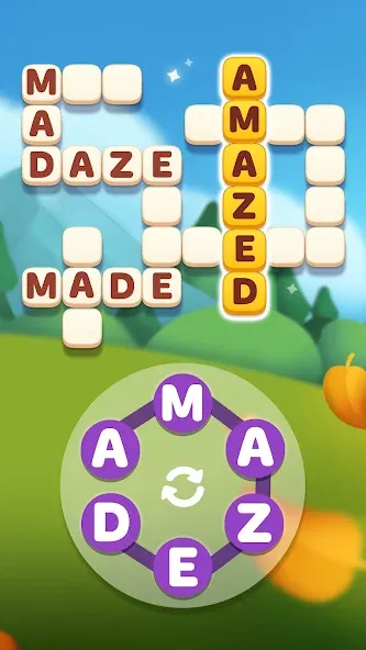 Word Spells: Word Puzzle Game [МОД: Все открыто, Дополнительные деньги и Меню MOD] Screenshot 2