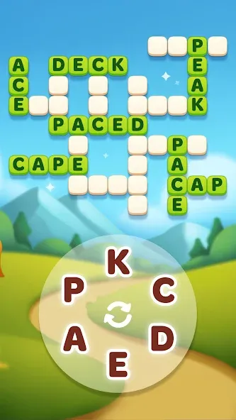 Word Spells: Word Puzzle Game [МОД: Все открыто, Дополнительные деньги и Меню MOD] Screenshot 3