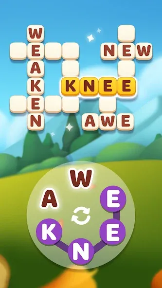 Word Spells: Word Puzzle Game [МОД: Все открыто, Дополнительные деньги и Меню MOD] Screenshot 4