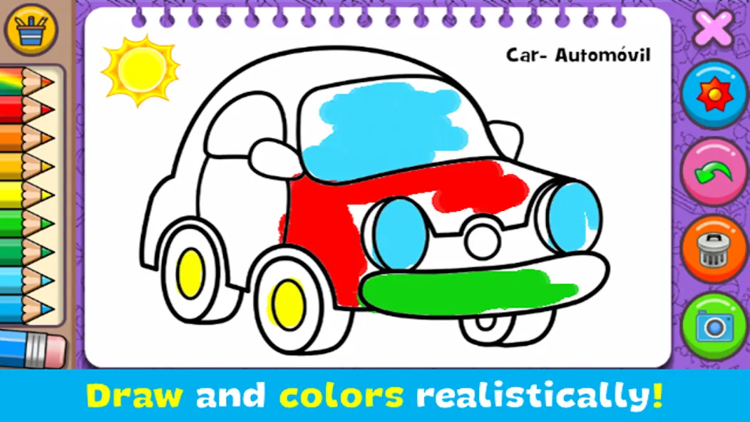 Coloring & Learn [МОД: Много денег, Монет и Все открыто] Screenshot 1