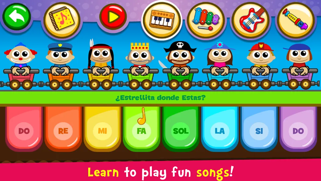 Piano Kids - Music & Songs [МОД: Много монет, Открытые уровни и Мега MOD] Screenshot 5