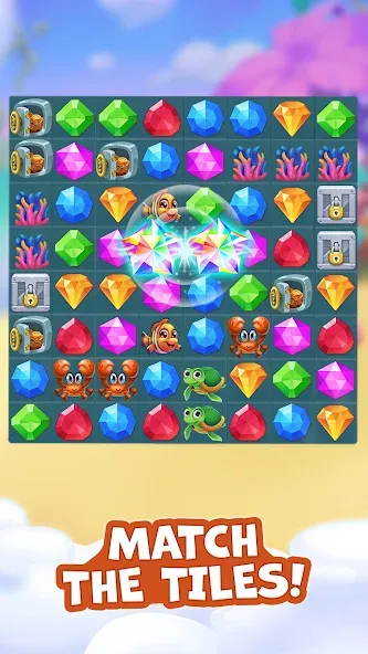 Pirate Treasures: Jewel & Gems [МОД: Много денег, Монет и Все открыто] Screenshot 5