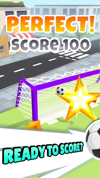 Crazy Kick! Fun Football game [МОД: Много денег, Монет и Все открыто] Screenshot 1
