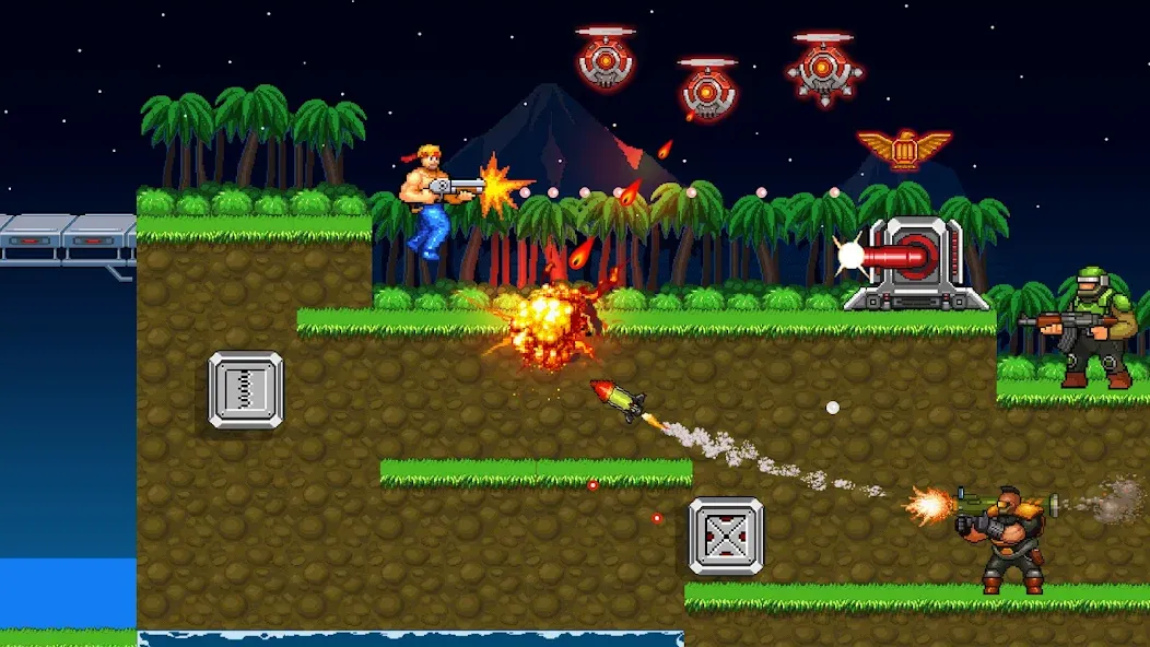 Gun Force: Action Shooting (Ган Форс) [МОД: Деньги, Монеты и Меню MOD] Screenshot 2