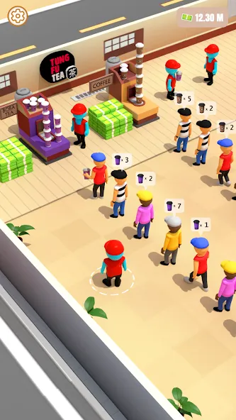 My Mini Boba Tea Cafe Tycoon (Экстримные Гонки на Велосипедах) [МОД: Бесконечные деньги, Монеты и Мега MOD] Screenshot 1