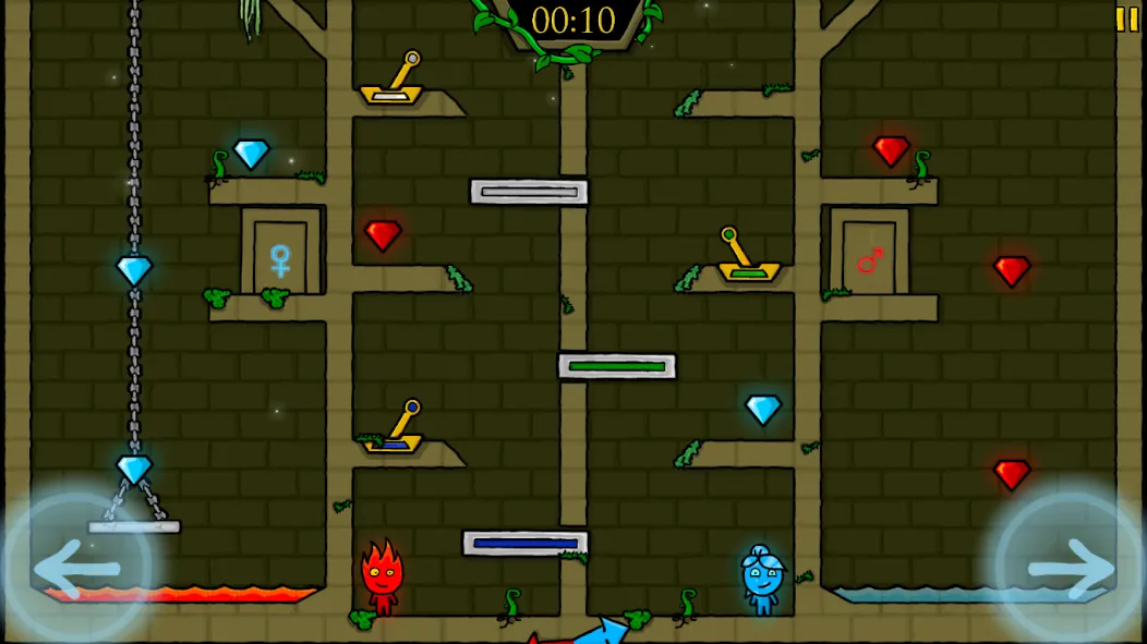 Fireboy & Watergirl: Forest [МОД: Бесконечные деньги, Монеты и Мега MOD] Screenshot 2