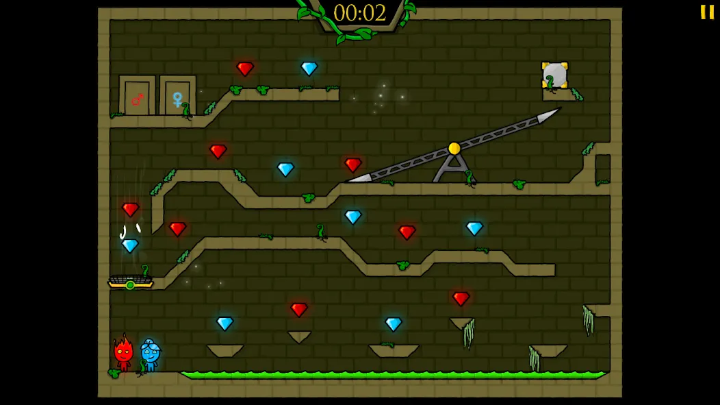 Fireboy & Watergirl: Forest [МОД: Бесконечные деньги, Монеты и Мега MOD] Screenshot 4