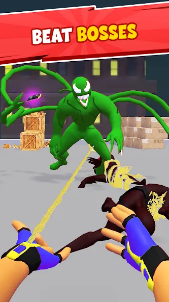 Web Master 3D: Superhero Games (Веб Мастер 3Д) [МОД: Все открыто, Дополнительные деньги и Меню MOD] Screenshot 5