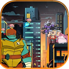 Скачать The turtle adventur ninja hero [МОД: Все открыто, Дополнительные деньги и Меню MOD] | Взлом The turtle adventur ninja hero на Андроид
