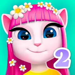 Скачать My Talking Angela 2 [МОД: Много денег, Монет и Все открыто] | Взлом My Talking Angela 2 на Андроид