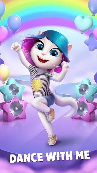 My Talking Angela [МОД: Много денег, Монет и Все открыто] Screenshot 1