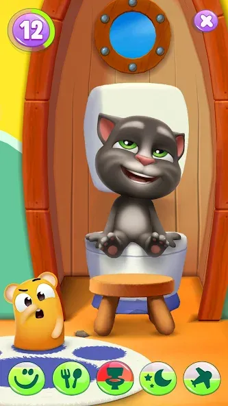 My Talking Tom 2 [МОД: Много денег, Монет и Все открыто] Screenshot 3