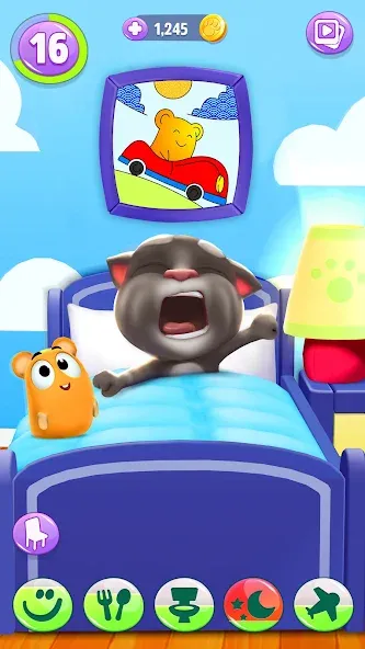 My Talking Tom 2 [МОД: Много денег, Монет и Все открыто] Screenshot 4
