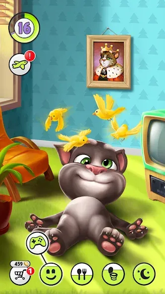 My Talking Tom [МОД: Деньги, Монеты и Меню MOD] Screenshot 1