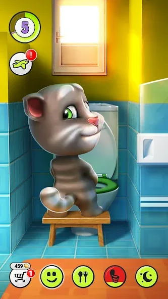 My Talking Tom [МОД: Деньги, Монеты и Меню MOD] Screenshot 2