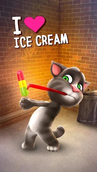 Talking Tom Cat [МОД: Бесконечные деньги, Монеты и Мега MOD] Screenshot 1