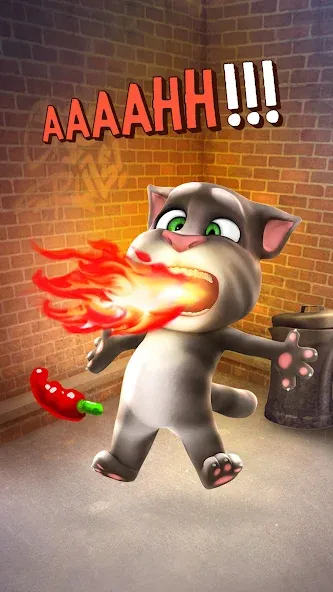 Talking Tom Cat [МОД: Бесконечные деньги, Монеты и Мега MOD] Screenshot 4