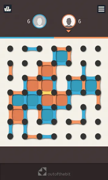 Dots and Boxes - Classic Strat (Дотс энд Бокс) [МОД: Меню, Бесконечные монеты и Открытые уровни] Screenshot 1