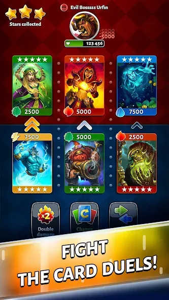Cards out!  Epic PVP battles [МОД: Все открыто, Дополнительные деньги и Меню MOD] Screenshot 2
