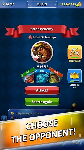 Cards out!  Epic PVP battles [МОД: Все открыто, Дополнительные деньги и Меню MOD] Screenshot 3