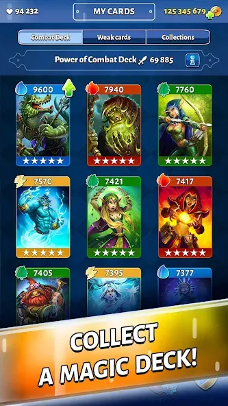 Cards out!  Epic PVP battles [МОД: Все открыто, Дополнительные деньги и Меню MOD] Screenshot 4