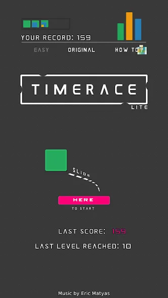 Timerace Lite (Таймерейс Лайт) [МОД: Меню, Бесконечные монеты и Открытые уровни] Screenshot 1