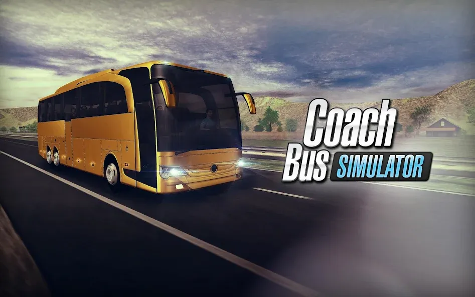 Coach Bus Simulator (Коуч Бас Симулятор) [МОД: Все открыто, Дополнительные деньги и Меню MOD] Screenshot 1