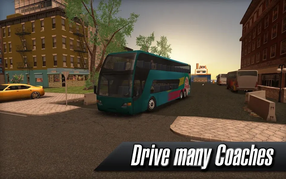 Coach Bus Simulator (Коуч Бас Симулятор) [МОД: Все открыто, Дополнительные деньги и Меню MOD] Screenshot 3
