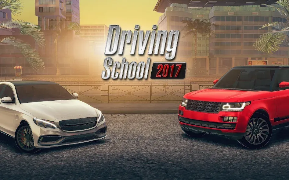 Driving School 2017 (Драйвинг Скул 2017) [МОД: Все открыто, Дополнительные деньги и Меню MOD] Screenshot 1