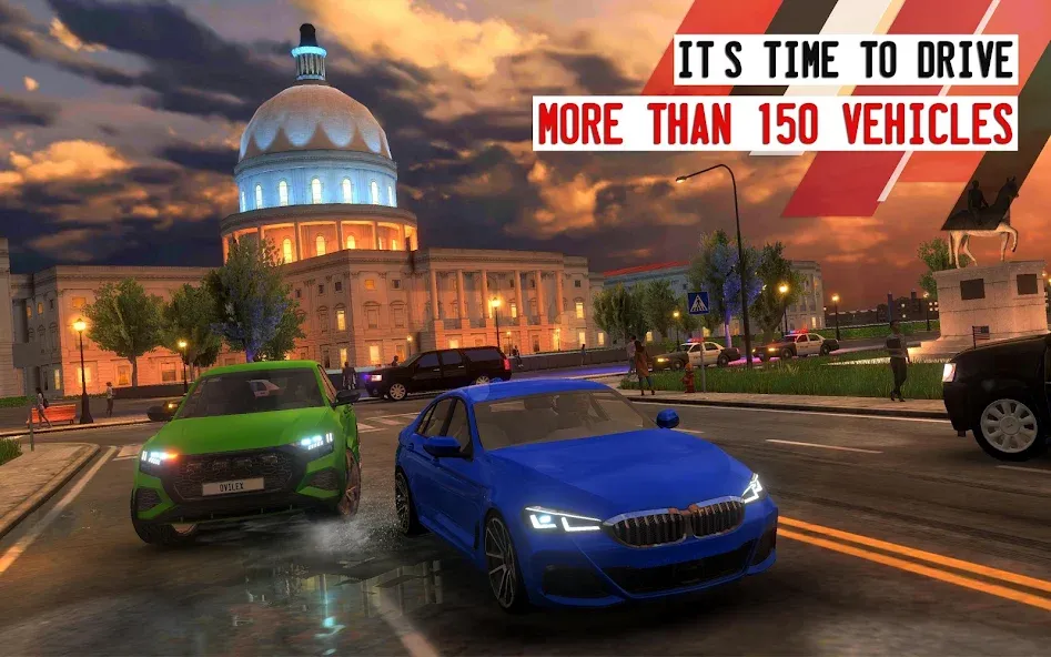 Driving School Simulator (Драйвинг Скул Симулятор) [МОД: Бесконечные деньги, Монеты и Мега MOD] Screenshot 1