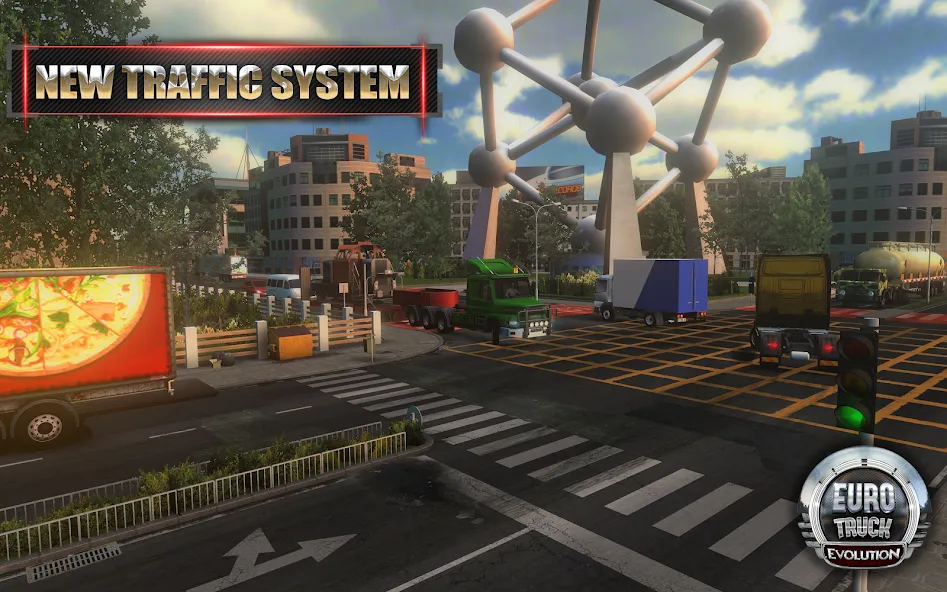 European Truck Simulator (Юро Трак Драйвер) [МОД: Меню, Бесконечные монеты и Открытые уровни] Screenshot 2