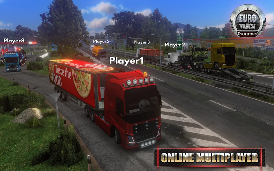 European Truck Simulator (Юро Трак Драйвер) [МОД: Меню, Бесконечные монеты и Открытые уровни] Screenshot 3