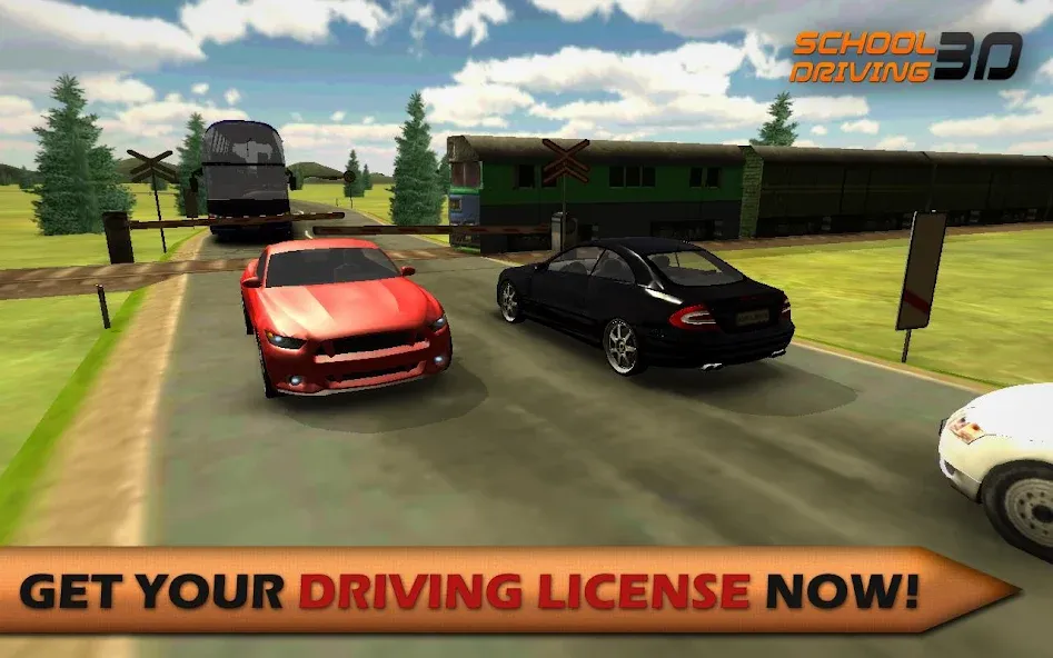 School Driving 3D (Скул Драйвинг 3Д) [МОД: Много денег, Монет и Все открыто] Screenshot 1