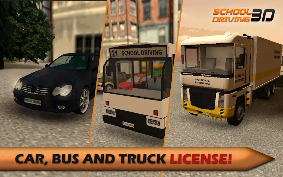 School Driving 3D (Скул Драйвинг 3Д) [МОД: Много денег, Монет и Все открыто] Screenshot 3