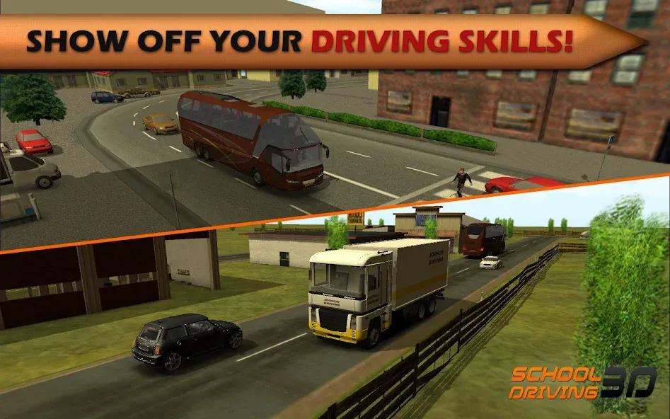 School Driving 3D (Скул Драйвинг 3Д) [МОД: Много денег, Монет и Все открыто] Screenshot 5