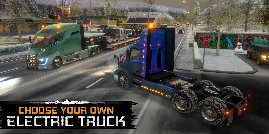 Truck Simulator USA Revolution (Трак Симулятор США Революция) [МОД: Бесконечные деньги, Монеты и Мега MOD] Screenshot 4