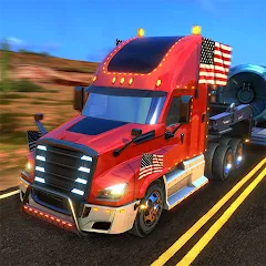 Скачать Truck Simulator USA Revolution (Трак Симулятор США Революция) [МОД: Бесконечные деньги, Монеты и Мега MOD] | Взлом Truck Simulator USA Revolution на Андроид