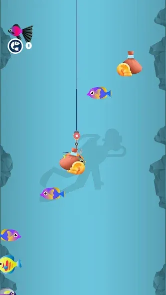 Idle Furry Fishing! [МОД: Много монет, Открытые уровни и Мега MOD] Screenshot 2